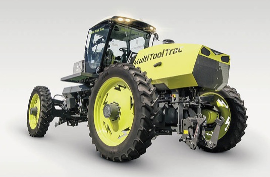 auto hybridní traktor Multi Tool Trac