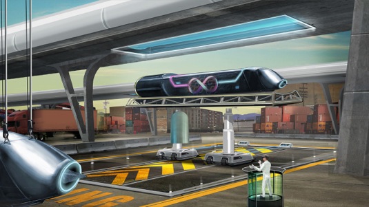 auto SpaceX Hyperloop Technologies nový dopravní systém