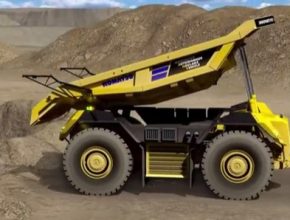 auto Komatsu haul truck dumper Komatsu Innovative Autonomous Haulage Vehicle