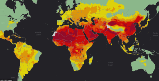 auto mapa znečištění ovzduší interaktivní
