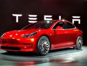 auto elektromobil Tesla Model 3