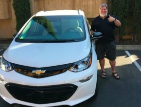 auto Steve Wozniak elektromobil Chevrolet BOlt