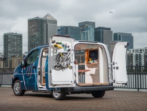 auto elektromobil Nissan e-NV200