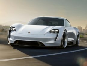 auto elektromobil Porsche Mission E koncept autosalon Frankfurt Paříž