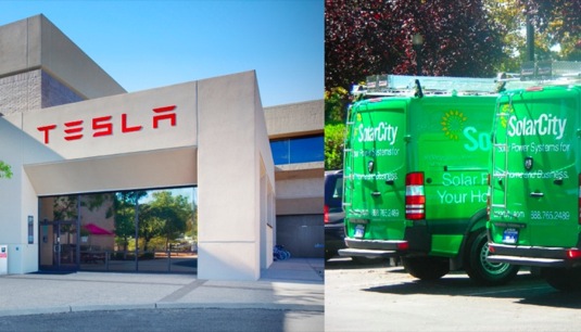 auto Tesla SolarCity