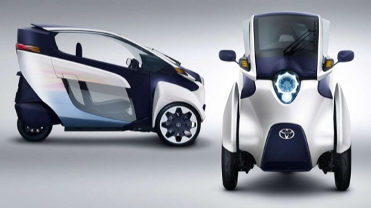 auto Toyota iRoad elektrické vozítko elektromobil
