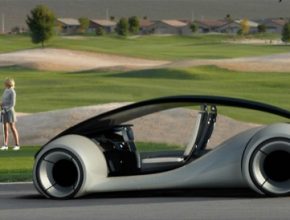 auto Apple car robotický vůz