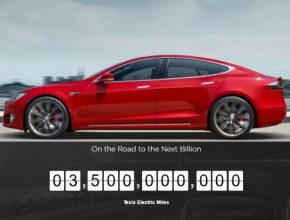 auto elektromobily Tesla Model S ujeto už 5,6 miliardy kilometrů