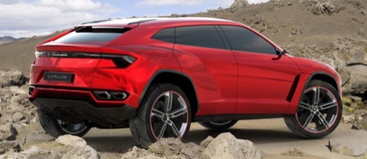 auto Lamborghini Urus SUV plug-in hybrid