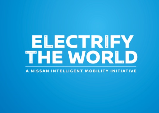 auto Nissan Electrify the World