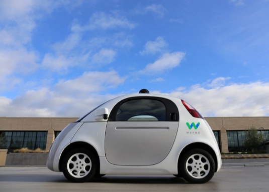 waymo robotické auto Google
