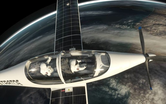 auto solární letadlo elektrické SolarStratos