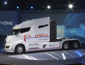 auto Nikola One vodíkový truck
