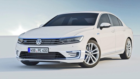 auto Volkswagen Passat GTE plug-in hybrid