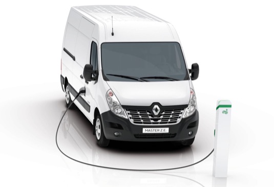 auto elektrická dodávka elektrododávka Renault Master Z.E.