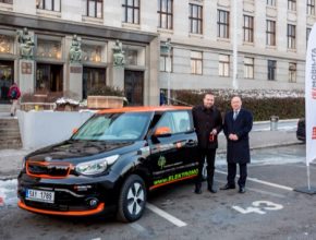 elektromobil Kia Soul EV ČEZ Ministerstvo zemědělství