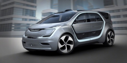 auto elektromobil Chrysler Portal Concept CES 2017