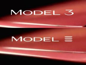 auto logo elektromobil Tesla Model 3
