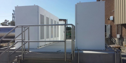 Tesla Powerpack Severní Karolína Ocracoke Island