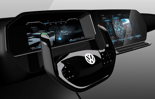 auto Nvidia přístrojová deska Volkswagen