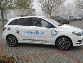 auto elektromobil Mercedes-Benz třídy B ED Electric Drive test