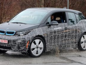 auto BMW i3 elektromobil kamufláž spyshot sportovnější verzi
