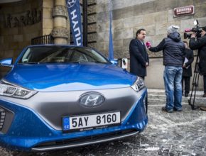 auto elektromobil Hyundai Ioniq Electric ministerstvo průmyslu a obchodu