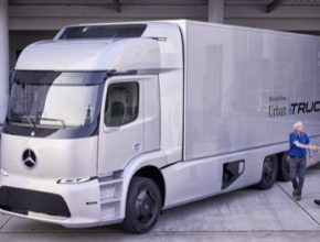 auto elektrický náklaďák Mercedes-Benz Urban eTruck