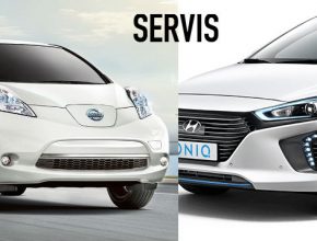auto elektromobily Hyundai Ioniq Electric a Nissan Leaf srovnání servisních nákladů
