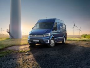 auto Volkswagen e-Crafter elektrická dodávka
