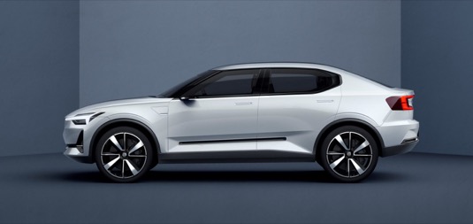 auto elektromobil Volvo koncept