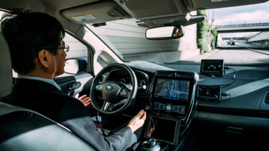Nissan ProPilot autonomní řízení aut Londýn ukázka