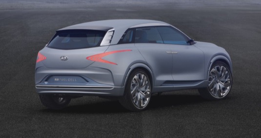 Autosalon Ženeva 2017: auto na vodík Hyundai Futuristic FE Fuel Cell ujede až 800 km
