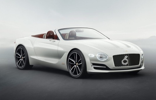 Autosalon Ženeva 2017: elektrický kabriolet od Bentley ujede 500 km na jedno nabití