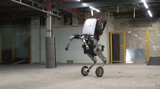 auto Boston Dynamics robot Handle