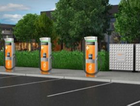 auto ChargePoint investice Daimler rychlonabíjecí stanice