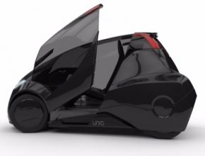 auto elektromobil Uniti Švédsko