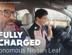 auto Robert Llewellyn Fully CHarged Nissan Leaf ProPilot