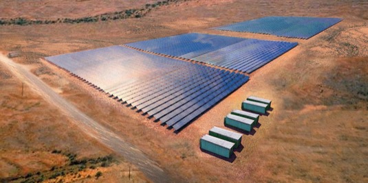 auto Kingfisher solární elektrárna Austrálie Lyon Group