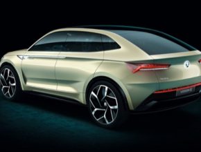 auto Škoda Vision E koncept elektromobil
