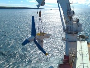 Podmořská turbína AR1000 společnosti Atlantic Resources