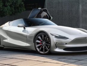 auto elektromobil nový Tesla Roadster 2019 P100D