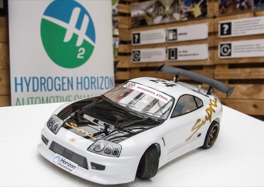 auto vítězný model auta na vodík