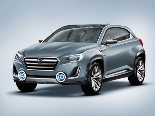 auto Subaru Viziv 2 koncept plug-in hybrid elektromobil