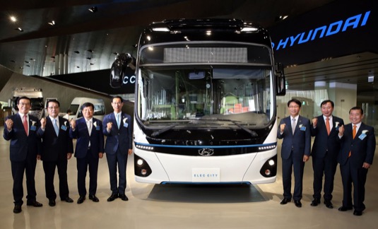 auto elektrobus Hyundai Elec City