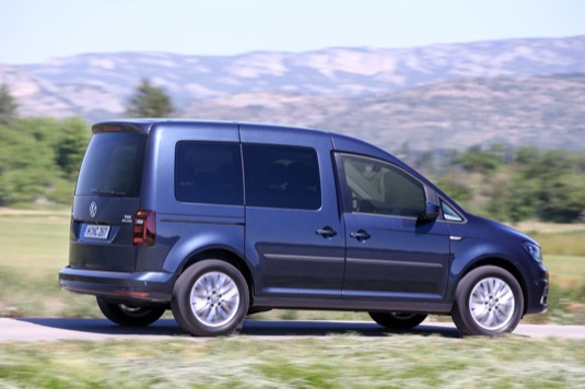 Volkswagen Caddy TGI patří mezi krále dojezdu čistě na stlačený zemní plyn