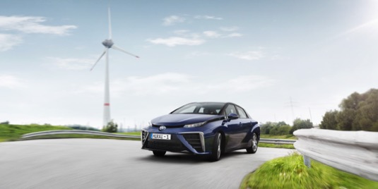 Vodíkové auto Toyota Mirai