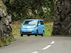 auto elektromobily elektrická dodávka Nissan e-NV200