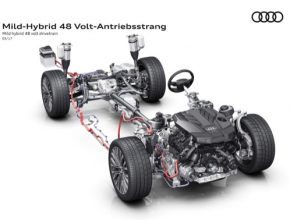 Nové Audi A8 mild hybrid