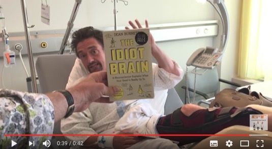 auto Richard Hammond nehoda ve Švýcarsku nemocnice elektromobil Rimac Idiots Brain